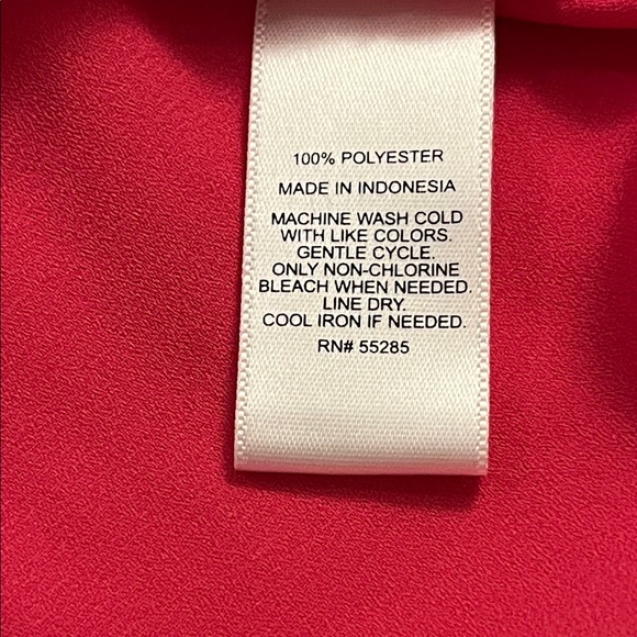 Express The Portofino Shirt bright pink button down shirt long sleeve Sz XS - Picture 8 of 9